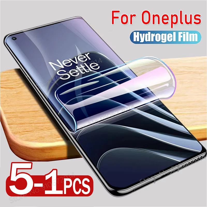 Premium Hydrogel Screen Protector Pack – 5 Pieces