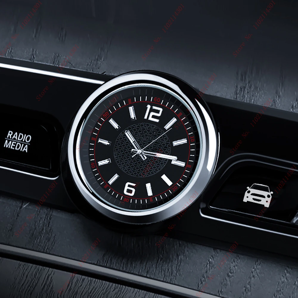 Auto Uhr Leucht Für Mercedes-Benz E-Klasse E300L zentrale steuerung uhr  tisch C260LGLC260L auto innen Uhr Elektronische watche - AliExpress