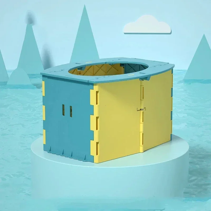 New Portable Baby WC Toilet Seat Boy Girl Pot Toilet Bowl Foldable Potty Training Pot Outdoor Travel Pots Child Seat Baby Potty