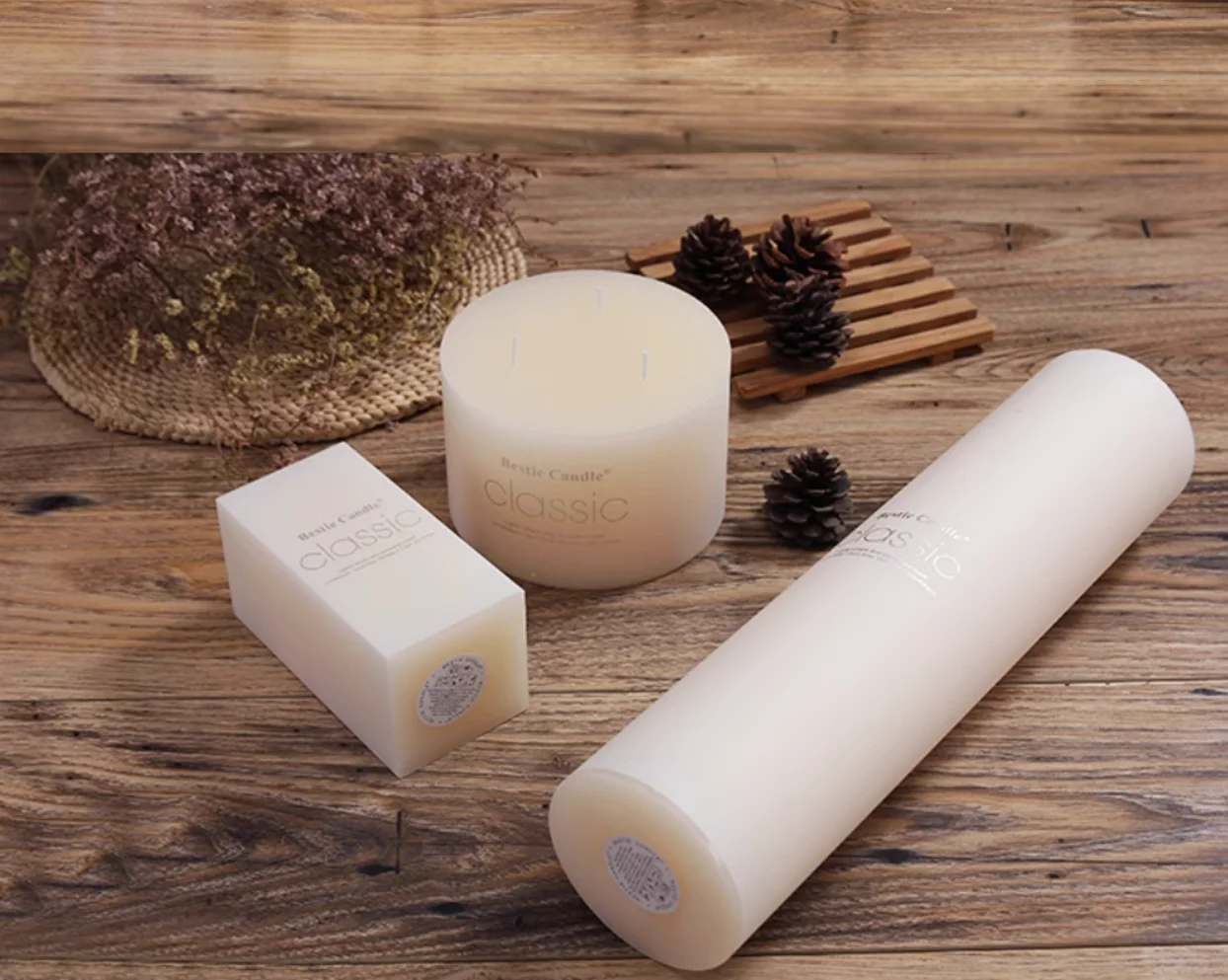 Aromatherapy Candle Gift Box Lemon Whiplash for Women's Bedroom with a Unique Premium Fragrance