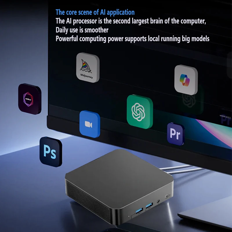 Portable WiFi 6 Mini PC Windows 11 Intel Core i9 8950HK Celeron N5095 Desktop Pc Gaming Computer 16GB DDR4 1TB 2TB SSD Pc Gamer