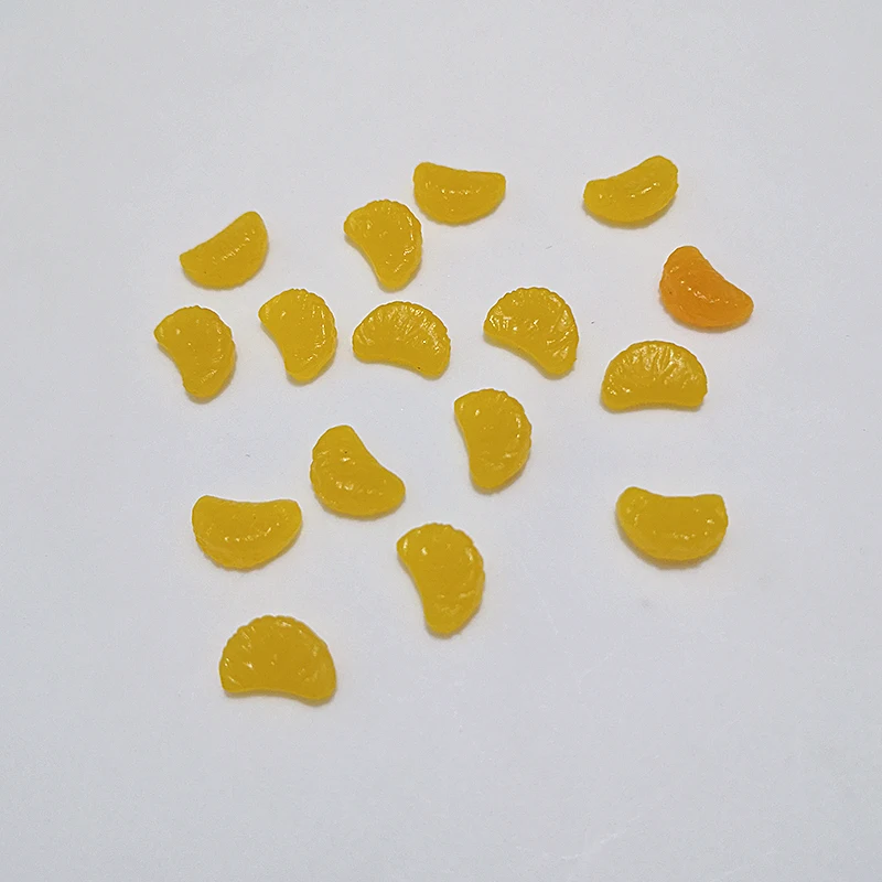 20 teile/beutel Mini Simulation Fruit Charms DIY Dekoration für Flauschigen Klar Schleim Ton für Puppenhaus Hause Dekoration Spielzeug – Detail 8