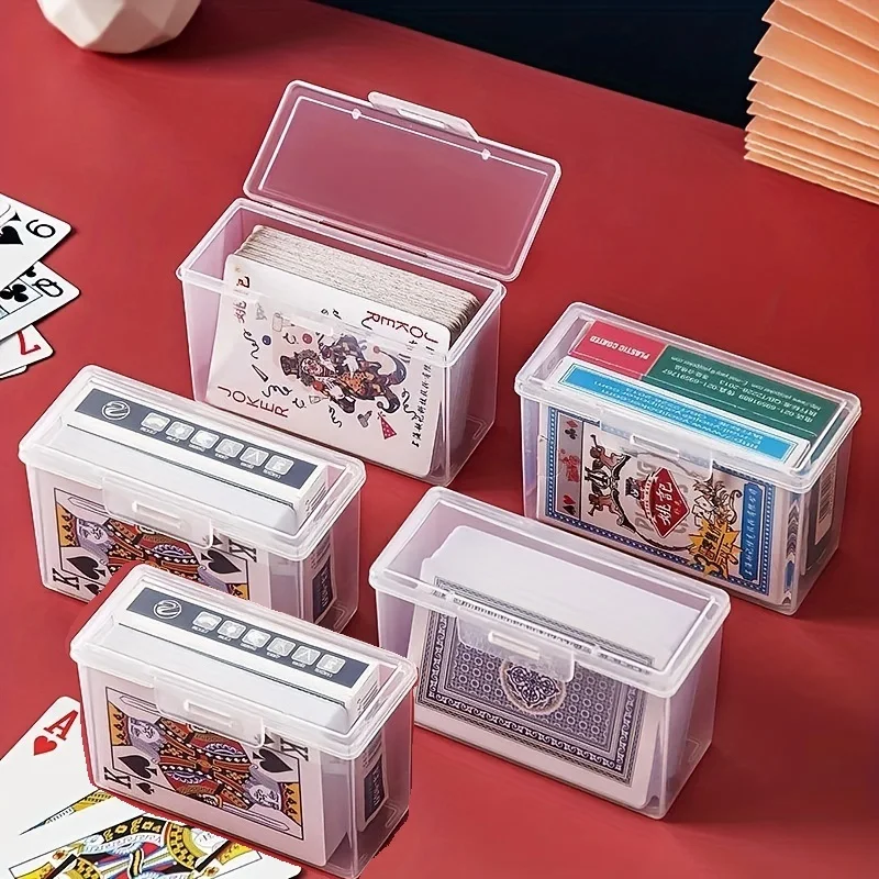 Playing Cards Case Plastic Storage Box