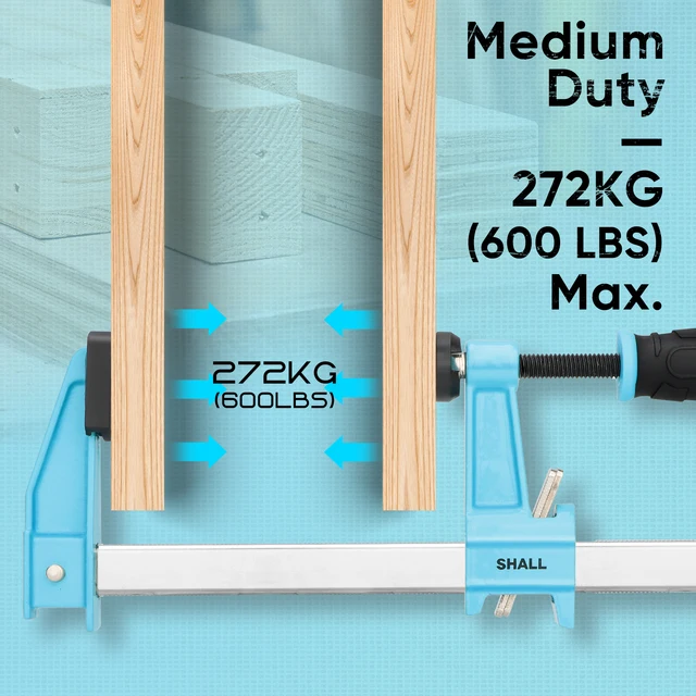 木工 大型クランプ12本セット