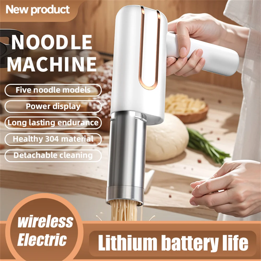 Electric Multifunctional Noodle Machine Handheld Noodle Squeezing Gun Kitchen Tools
