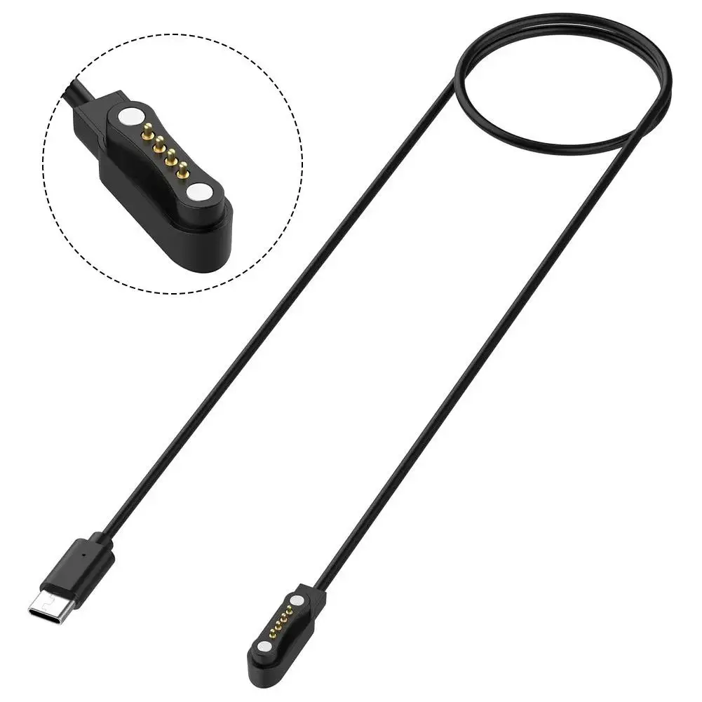For PLAUD Note AI Voice Recorder Charger 1m Magnetic Charging cable Conference Recording Pen Charging Cable Data Line