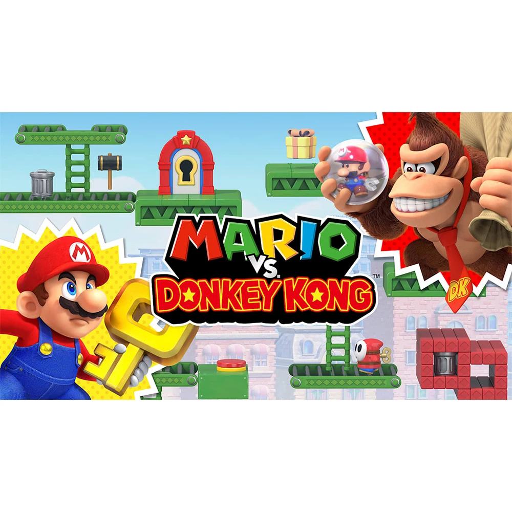 Mario Vs. Donkey kong - Nintendo Switch Games Cartridge