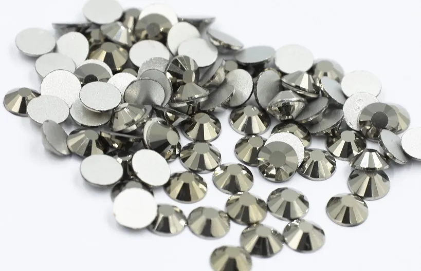 Multi colors SS3-SS30 Non Hot Fix Rhinestones flat back crystal strass glitter stone for DIY manicure 3D nail art fabric garment