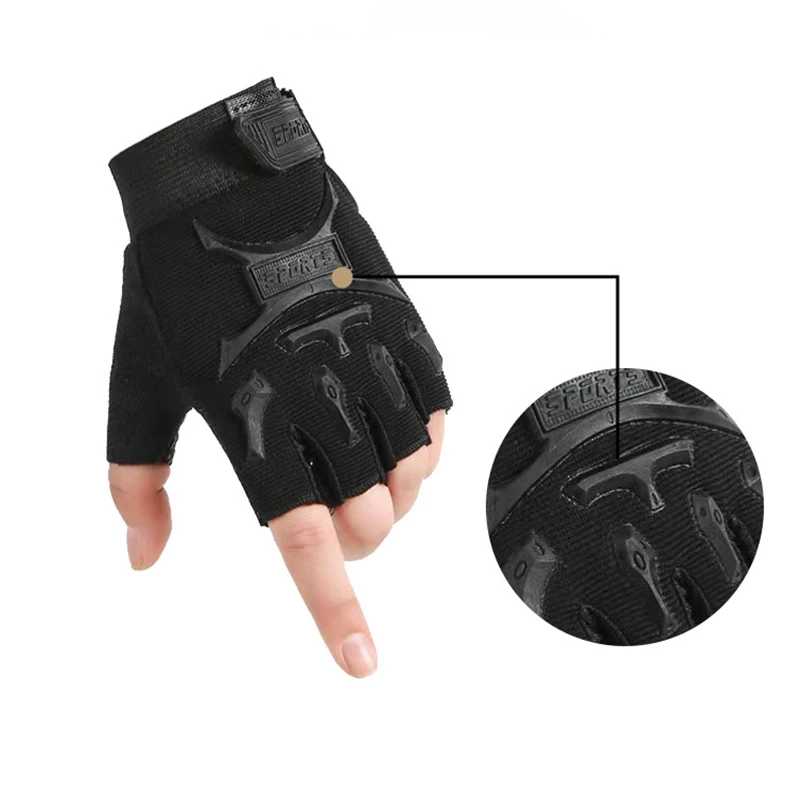 Kids Tactical Sports Gloves Protection AntiSlip Training Cycling Climbing Gloves for Children Outdoor Camping Boy Girl Gloves 5