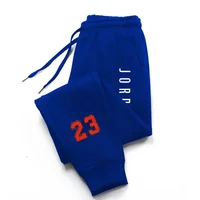 Nouveaux pantalons de sport pour hommes et femmes, automne/hiver, avec des impressions de lettres tendance, pantalons de sport décontractés et élégants pour adultes. 5