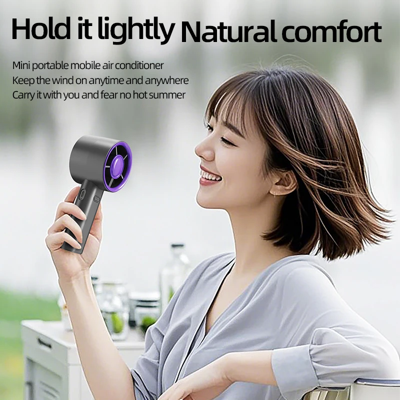 Mini Handheld USB Fast Charging Silent High-Speed 5