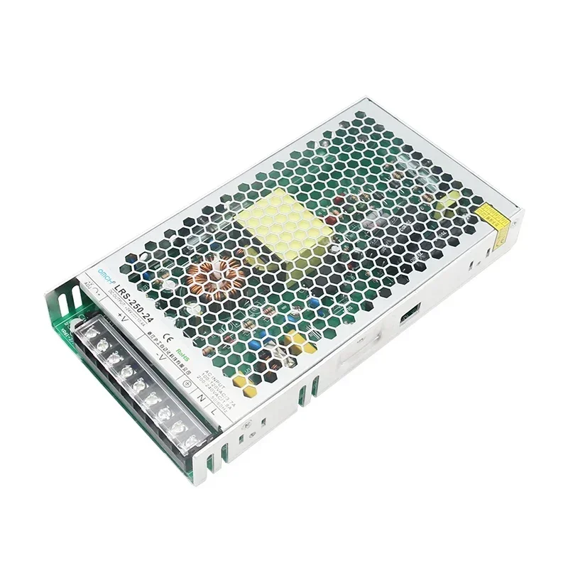 SMPS 스위칭 전원 공급 장치 LRS-250, 과부하 보호, 단일 출력, 소형 볼륨 변압기, 슬림형, 250W, 12V, 24V, 10A, 21A