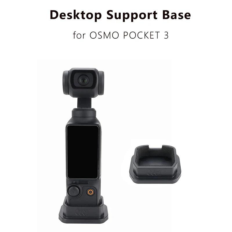 Base Fissa Antiscivolo Per Dji Osmo Pocket 3 Palmare Gimbal Camera Supporto Da Tavolo Base Sport Action Camera Accessori
