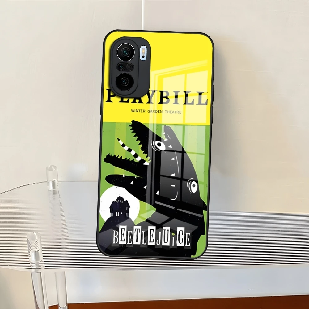 thumbnail image 1 of B-Beetlejuices Handbook Phone Case for Redmi 13 12 13c 12c Note 13 Pro Plus 11 12 Pro 10 12s 11s Tempered Glass Back Cover, 1 of 5