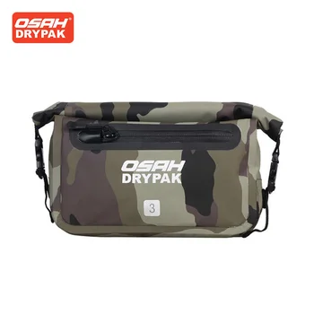 OSAH Borsa da moto mimetica 3L Moda Outdoor Marsupio impermeabile Spiaggia Escursionismo Viaggi Attrezzi da campeggio Confezione Ridng Gears Bag