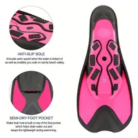 Gugmoy Limited Edition Swimming Training Fins,Comfortable Silicone Swim Fin for Swimming and Diving 2