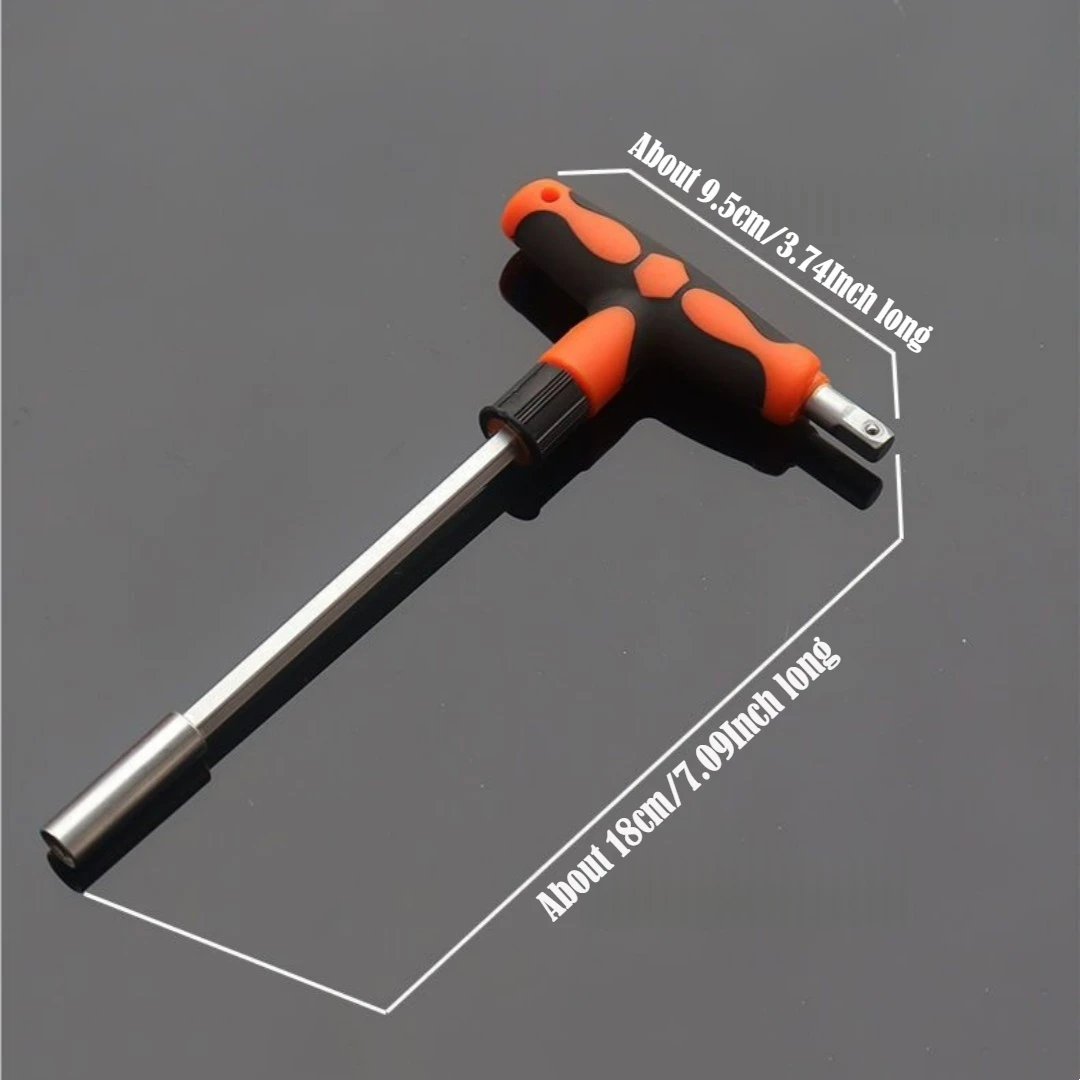 T-Handle Multi-Head Screwdriver & Socket Set