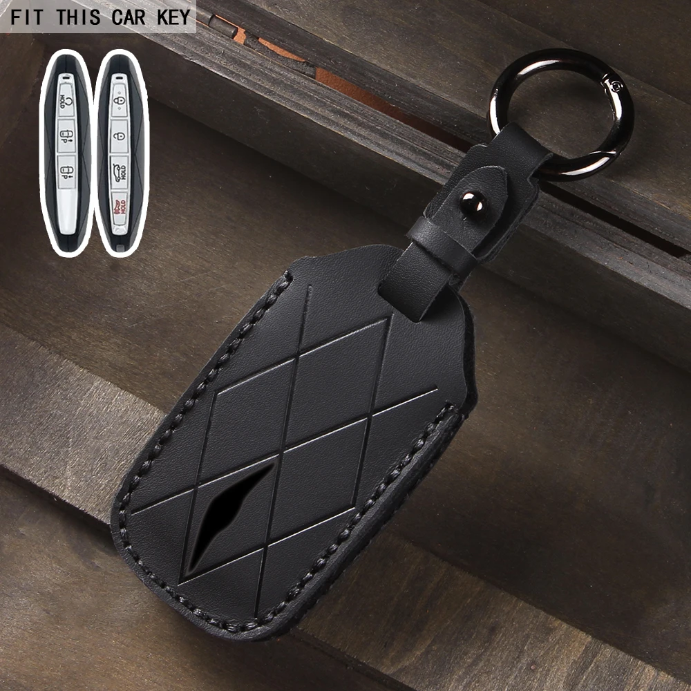 Premium Leather Car Key Bag Cover Case