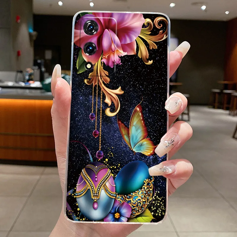 Aesthetic Cute Cat Astronaut Transparent Soft TPU Silicone Phone Case Cover
