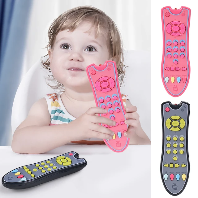 Baby Tv Remote Control Kids Musical Early Educational Toys