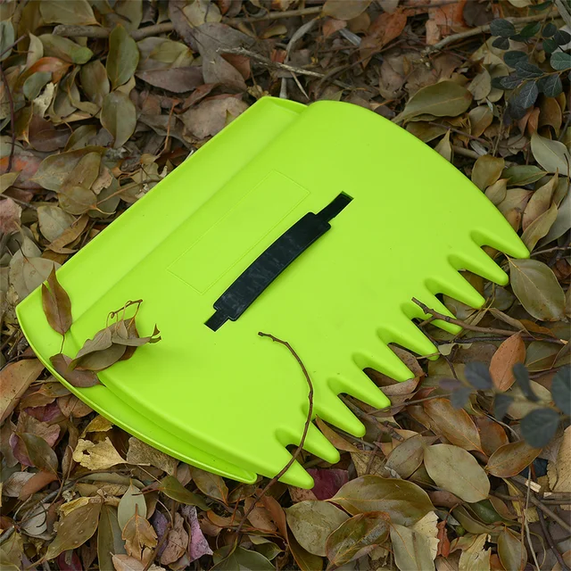 Outdoor leaf catcher, garden rake, leaf collection tool (2pcs) 3