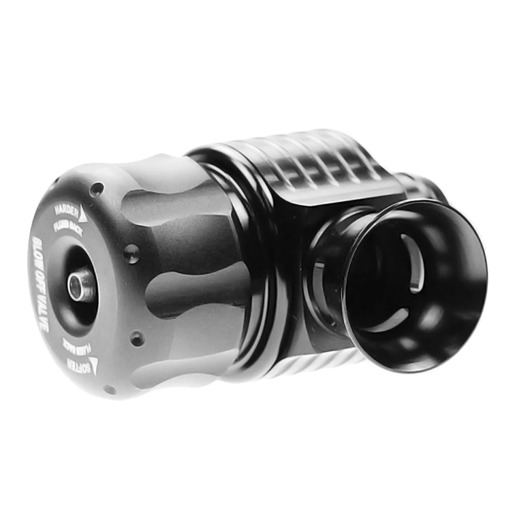 Scarico Universale Regolabile Blow Off Wastegate Bov, Nero