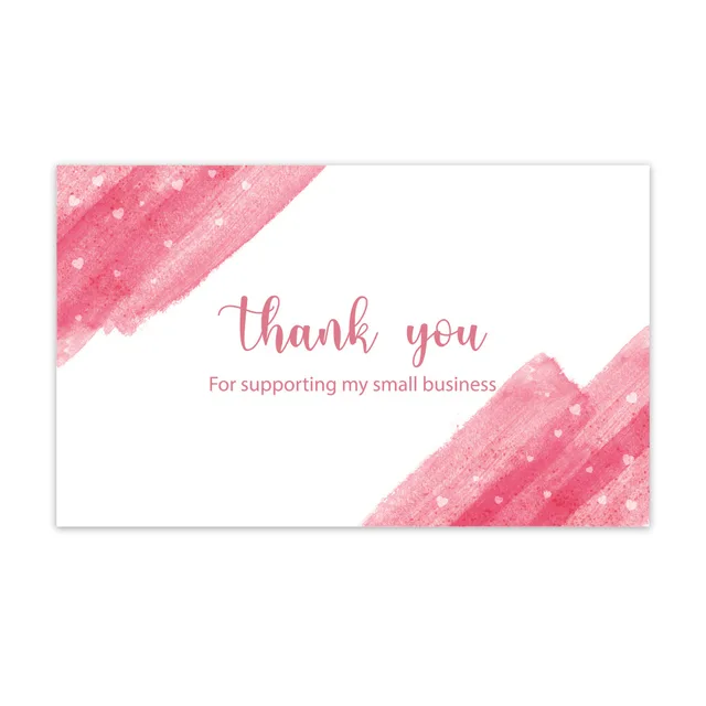 5sets/lot Cute Flowers Small Cards Greeting Thank You Blessing Card Message  Card Gift Stationery School Supplies - AliExpress