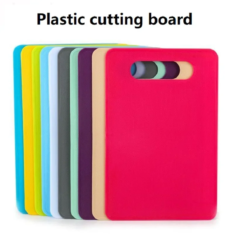 PP Creative Square Chopping Board Vegetable and Fruit Chopping Board Easy To Clean Non-slip Kitchen Tools chopping board