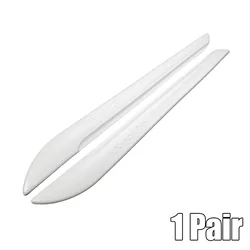 Front & Rear Bumper Corner Protector Guard - Universal Car Anti - Collision & Anti - Scratch Strip (White)