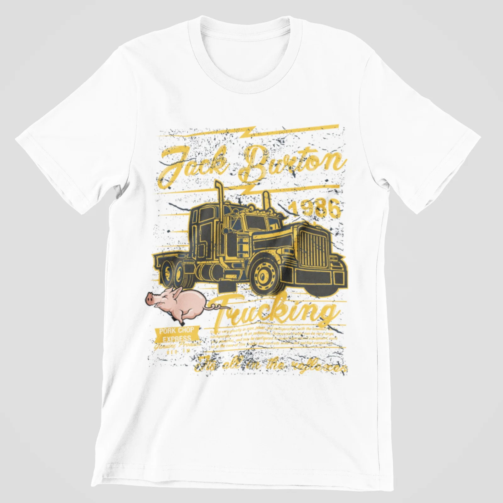 Grande Problema In Little China T Shirt Jack Burton Trucking Pork Chop Express Tee