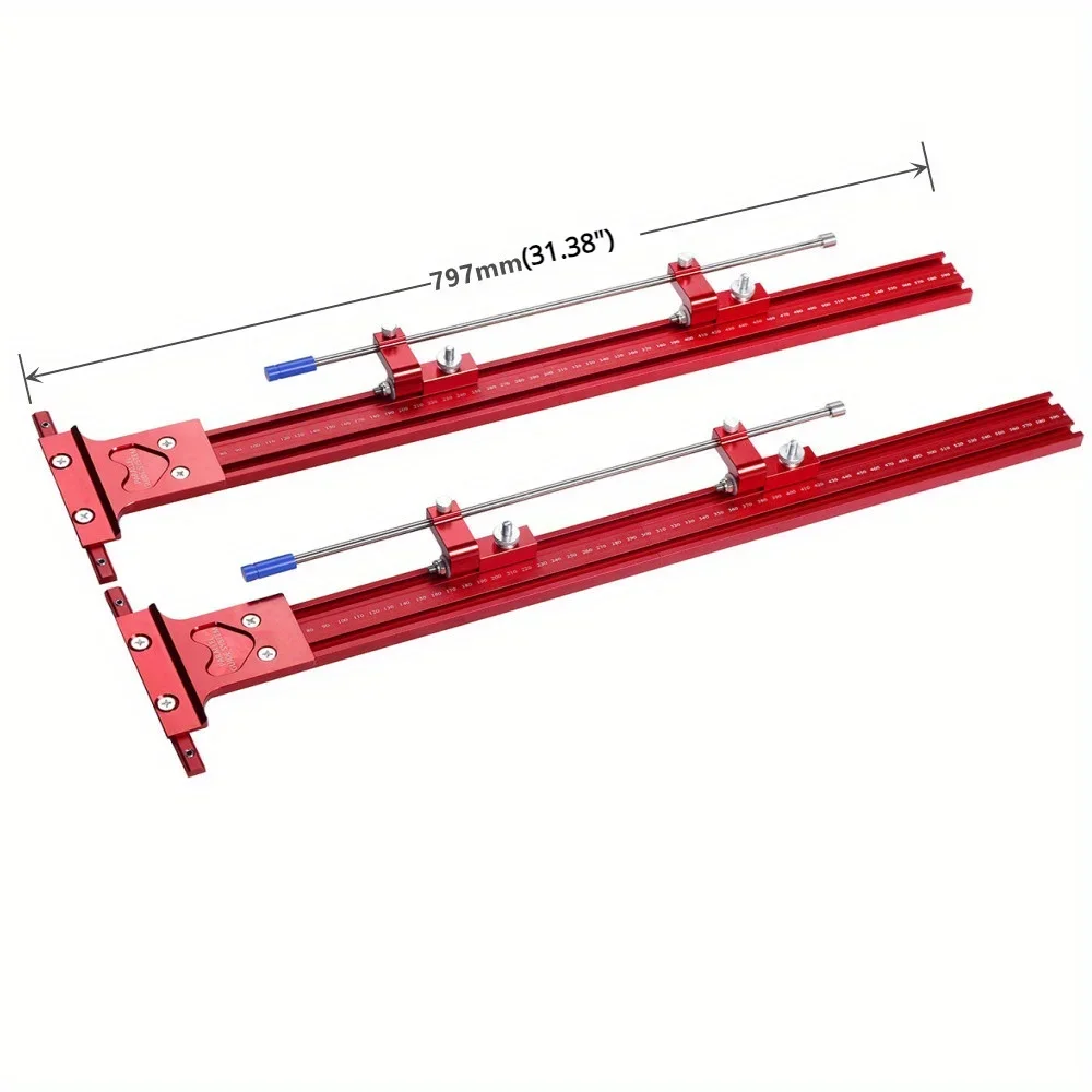 Guida Di Scorrimento In Alluminio 600 Mm Per Sega Circolare – Compatibile Con XPS01, XPS02, SP6000J, TS55, TS75 E TS95