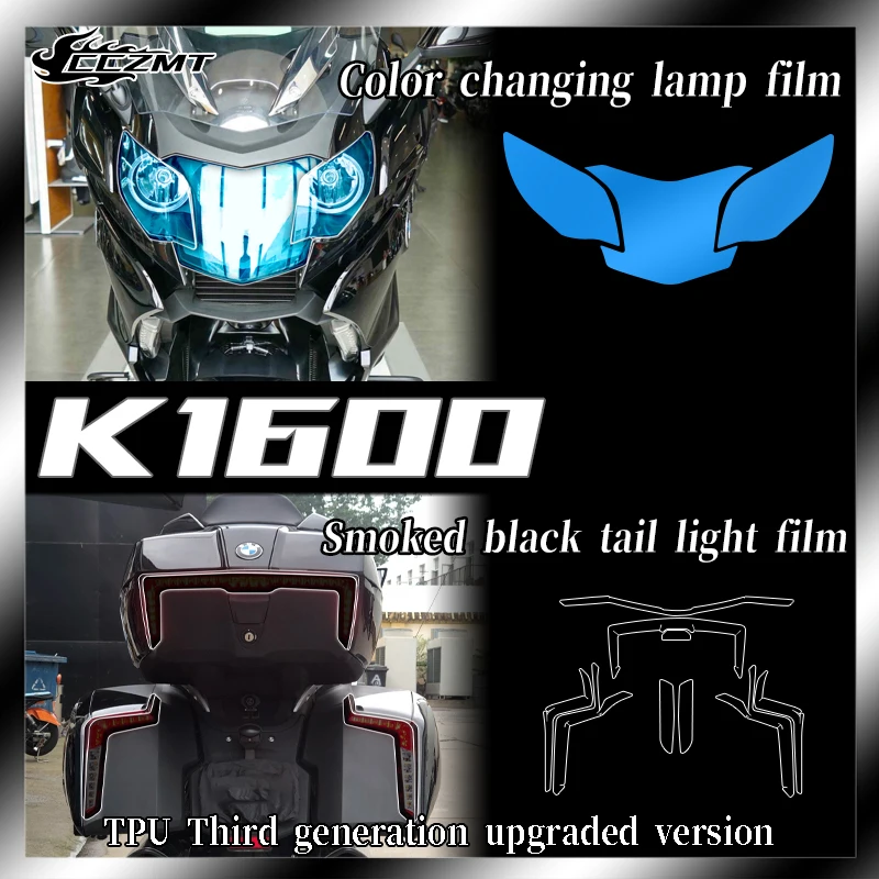 For-BMW-K1600-B-GA-GT-GTL-headlight-film-tail-light-film-instrument ...