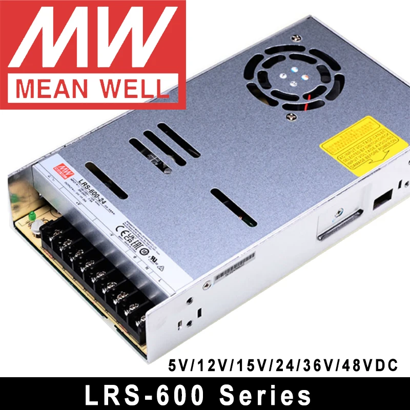 

Mean Well LRS-600-36 meanwell 36V/16.6A/600W DC Single Output Switching Power Supply online store
