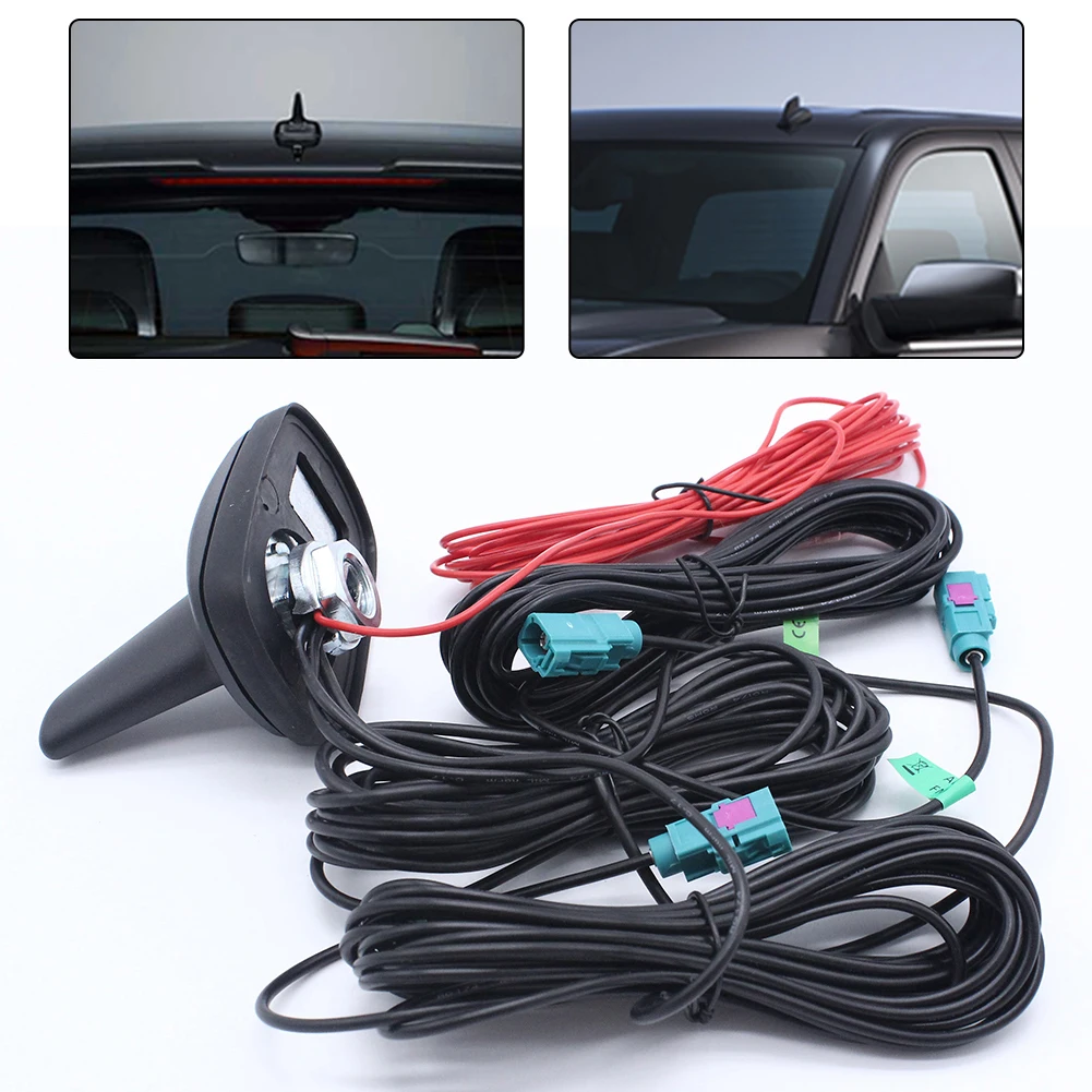 

Aerial Roof Antenna Vehicle 12V 1pcs AM/FM Accessories Adaptert Car DAB+ Receiver Fin GPS Parts Radio Replacement