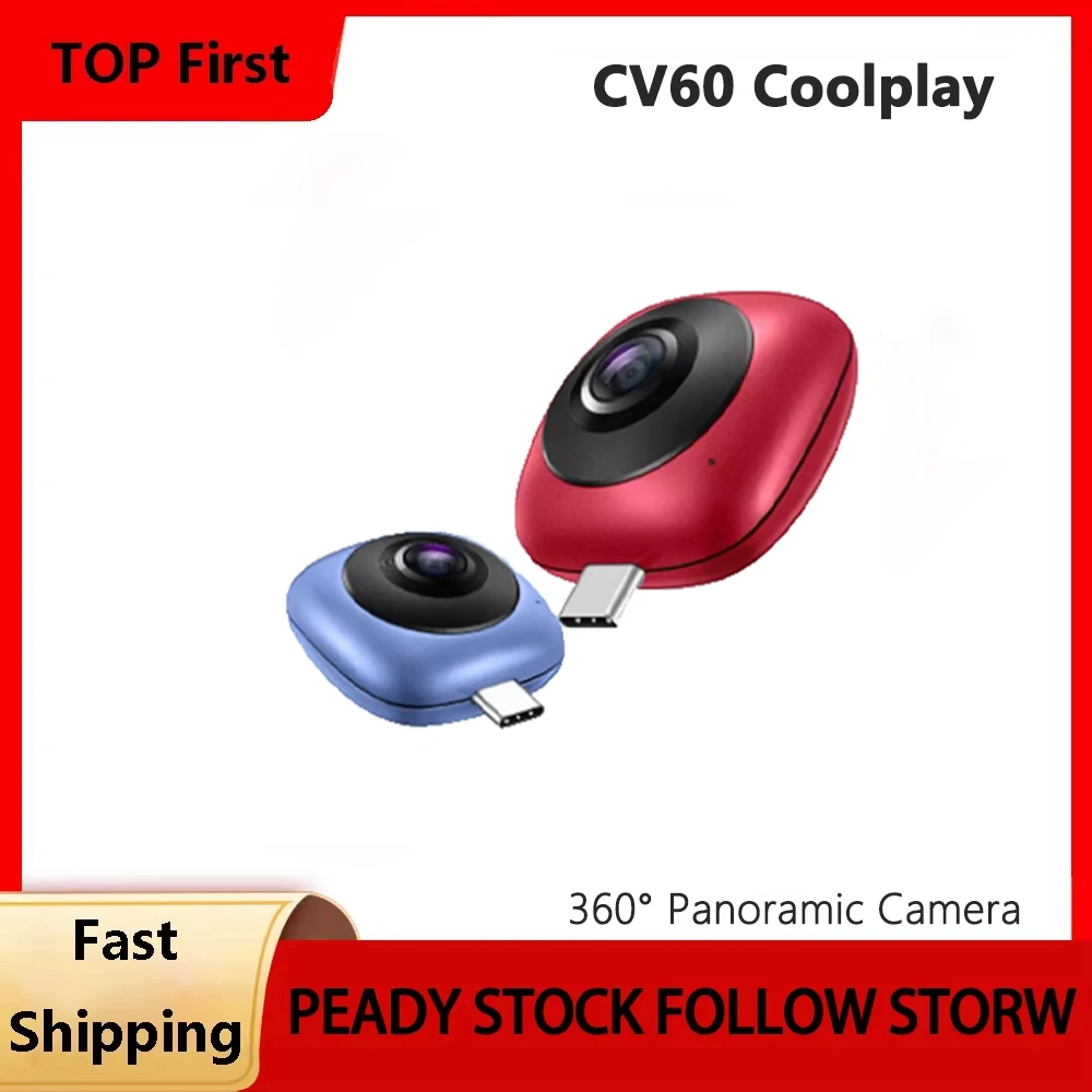 360&deg; Panoramic Fisheye Planet Camera CV60 Coolplay Portable HD Panoramic Camera