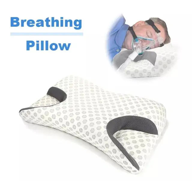 Oreiller CPAP en mousse à mémoire de forme, fonction réglable maximale, oreiller médical pour le sommeil
