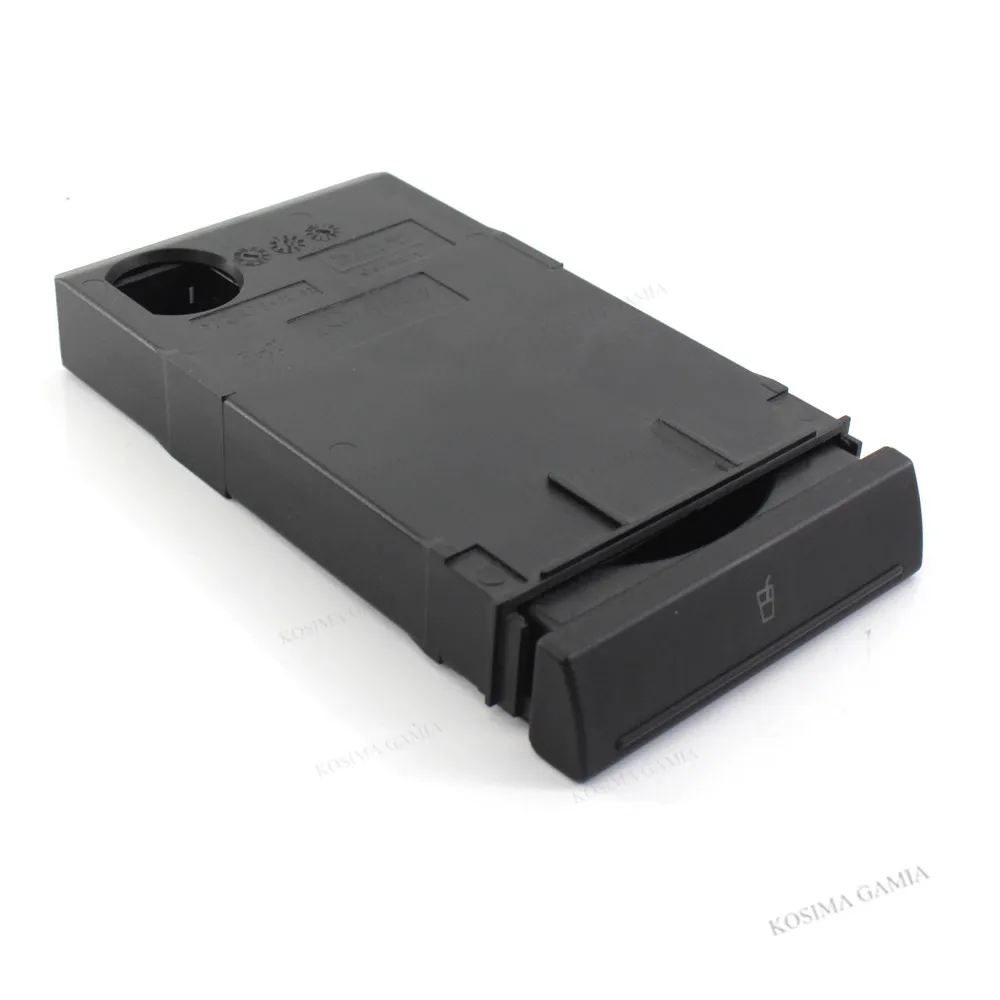 유니버설 자동차 병 컵 홀더 4B0862534D 접이식 내구성 예비 부품 아우디 C5 A6 98-05 마쓰다 블랙 플라스틱 피트