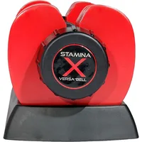 Stamina X Versa-Bell Adjustable Dumbbell 10-50 lb w/ Smart Workout App - 9 in 1 Adjustable Weight Set - - Image 4