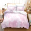 Rainbow Gradient Cloud Duvet Cover Set Colorful Print Bedding Set For Girls Women Bedroom Decorative Bedspread 6