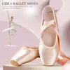 Professional Ballet Pointe Shoes Girls Ladies Ribbon Ballet Shoes Performance Shoes Practice Dance Shoes With Ribbons 1