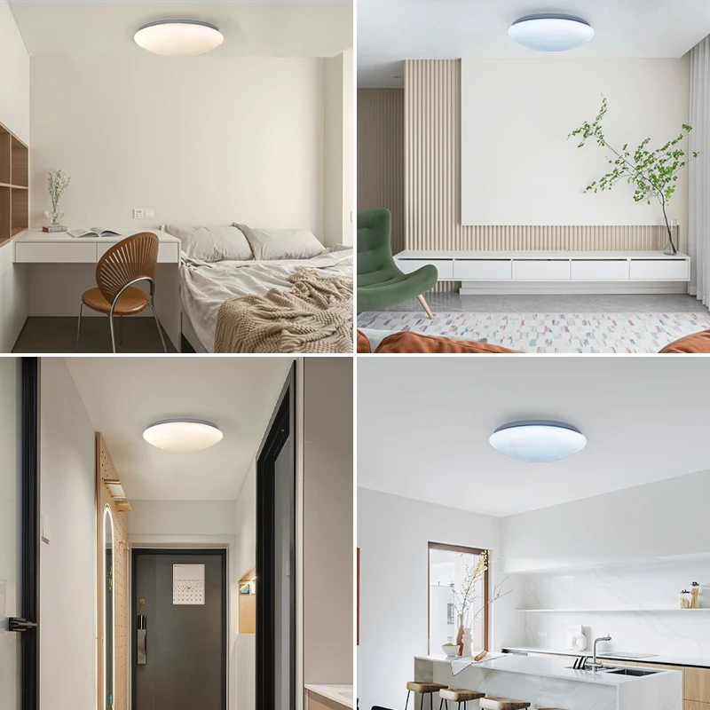 LED Circular Ceiling Lamp 220V 16W Modern Light Starry Light Atmosphere Home Decoration For Bedroom Living Room Indoor Lighting