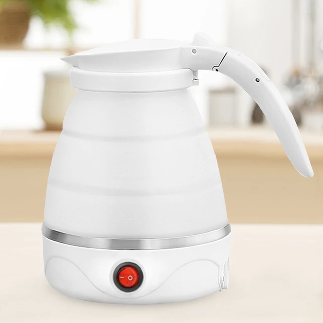 Portable Travel Electric Kettle, Mini Electric Tea Kettle for Boiling Water