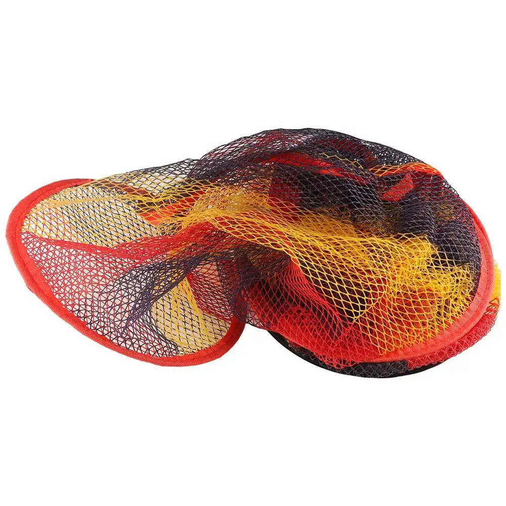 Foldable Portable Fishing Nets Ring Edge Quick-drying Shrimp Cage Basket 90/150/200cm Depth Anti-jump Fish Mesh Bag Fishing Tool