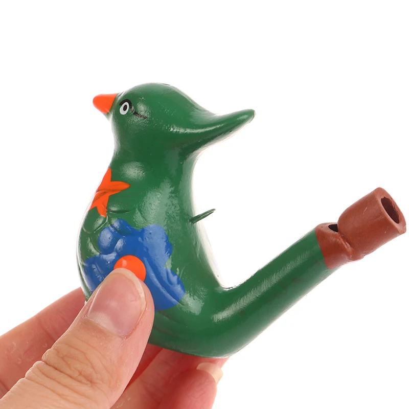 Coloured Drawing Water Bird Whistle For Kid Early Learning Educational Children Musical Instrument Bathtime Musical 6*7cm 4