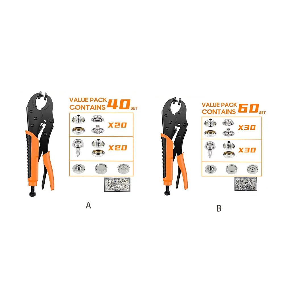 

Metal Sturdy And Durable Snap Fastener Tools Efficient And Convenient For Any Project High Efficient