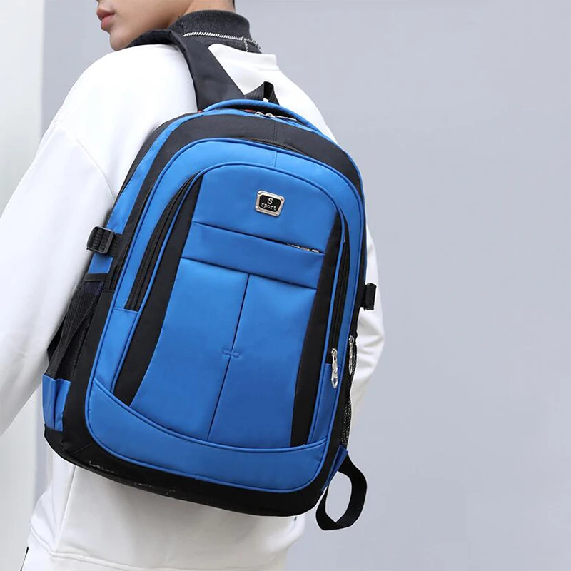 

New Large Capacity Backpack Men Women Laptop Backpacks Oxford High School Bags Waterproof Teen College Boy Gril Student Backpack