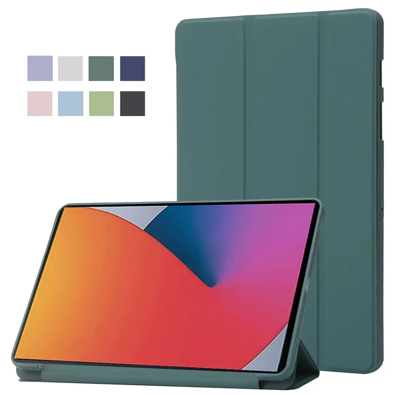 Premium Leather Flip Tablet Case - Luxury Shockproof Cover