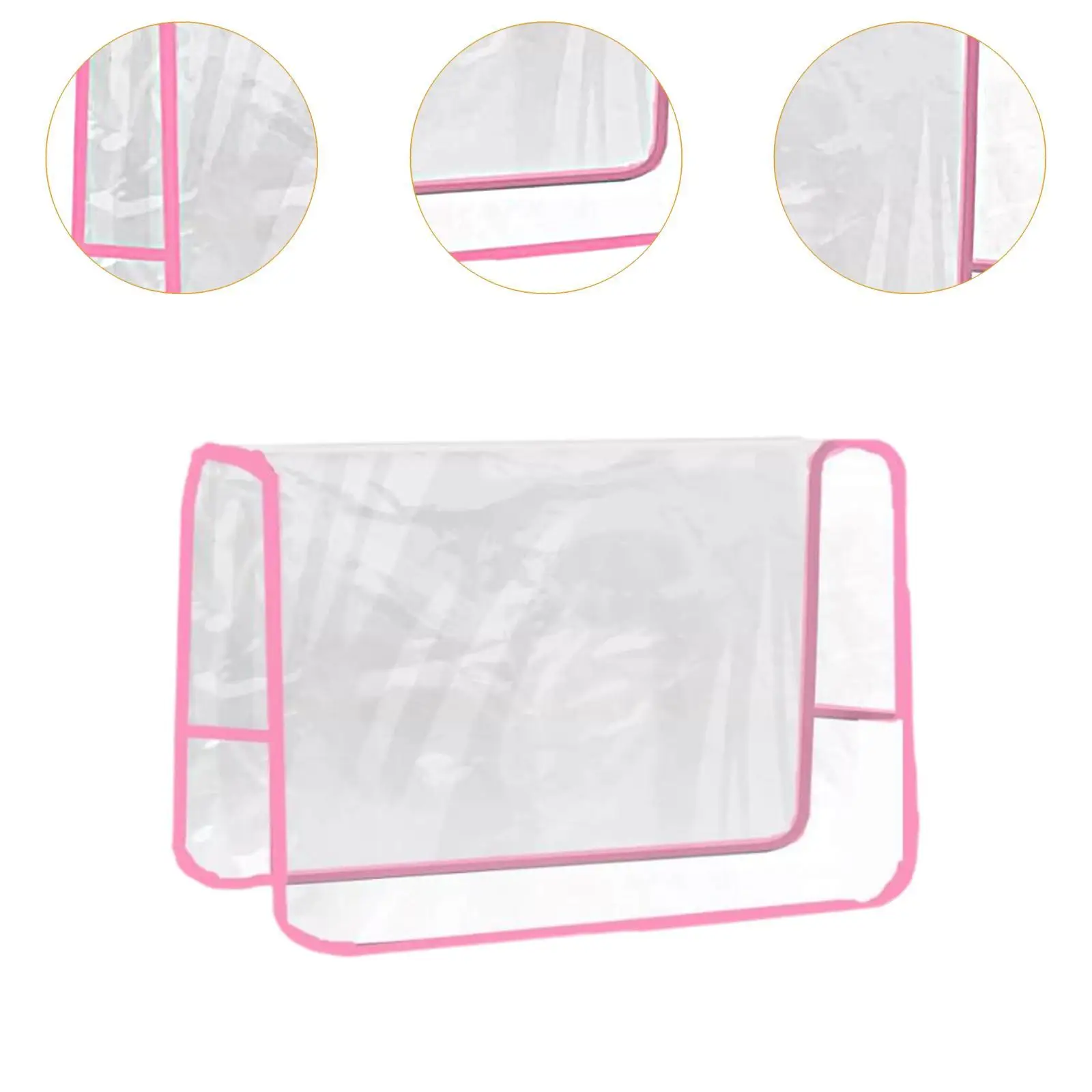 Reusable Clear Salon Chair Backrest Cover for Beauty Centers and Barbershops