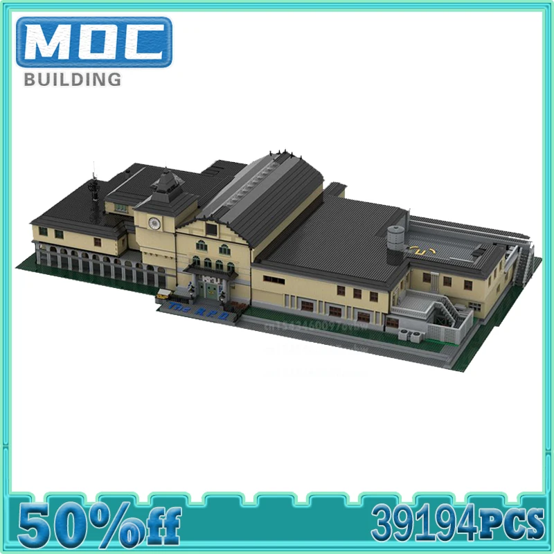 

MOC Building Blocks The R.P.D. Project Modular Model Large Architecture Display Bricks Games Series DIY Assembly Gift Toys