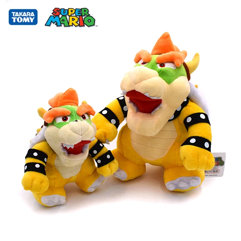 18-25CM Bowser Koopa Plush Toy Super Mario Bros. Anime Character Stuffed Doll Cartoon Game Souvenir Collection Toy Xmas Gifts игра mario golf super rush для nintendo switch